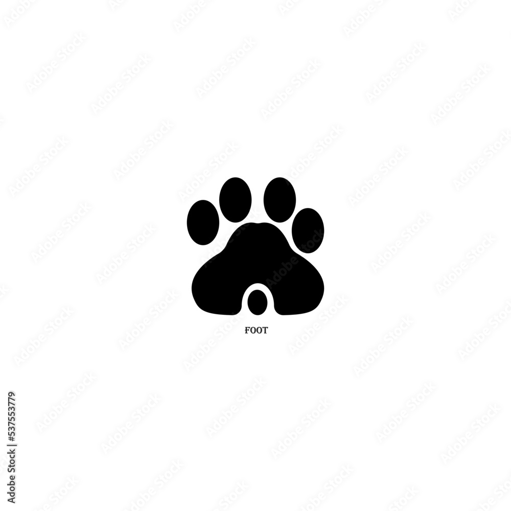 animal shoe sole icon image illustration vector design foot animal shoe sole icon image illustration vector design foot