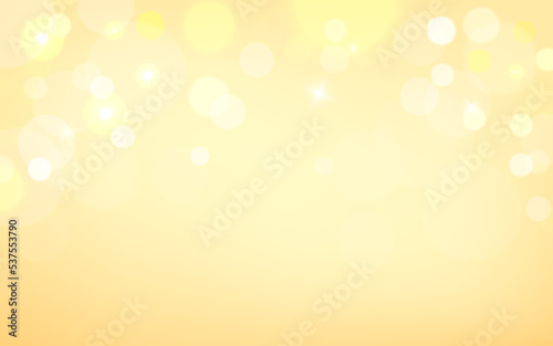 Abstract background with bokeh effect. Vector 3d illustration