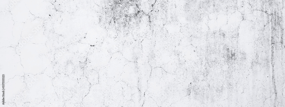 Fototapeta premium White cement or stone and concrete grunge wall texture background. Retro pattern wall plaster and scratches, You can use for Background, Texture, Wallpaper, template and the other site. Vector illust