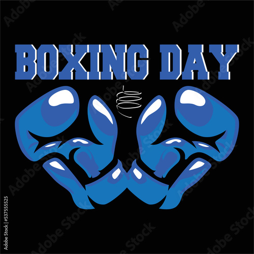 best happy boxing t shirt design vector photo