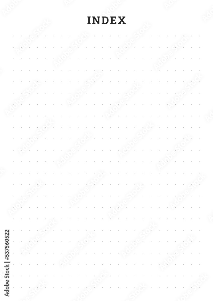 Index Planner Index Planner