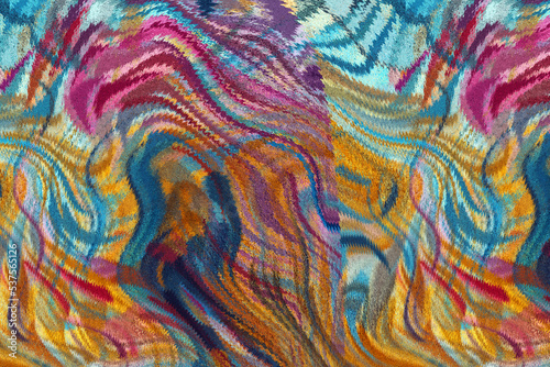 Artistic abstract digital fine art background