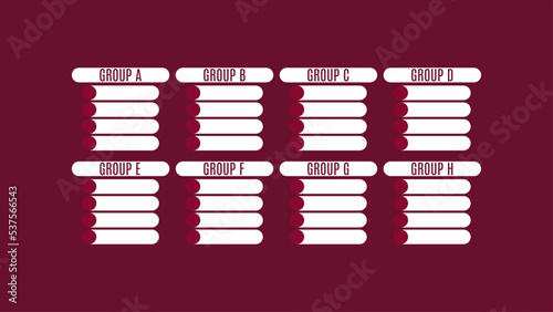 football grub chart .for sport tournament