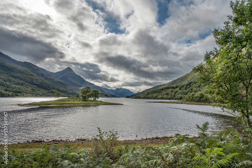 Small island in the middle of Kinlochleven photo