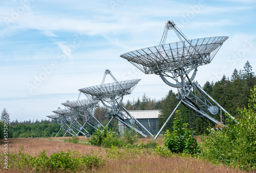 Fototapeta Naklejka Na Ścianę i Meble -  Westerbork Synthesis Radio Telescope