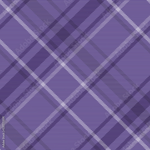 Seamless tartan plaid pattern in Purple  Color.