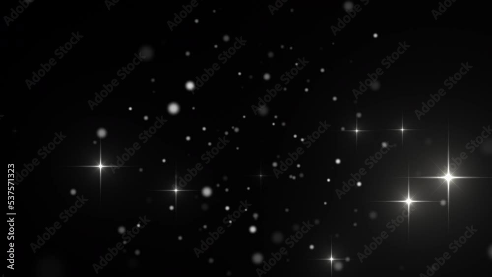 magic shining stars background glitter effect