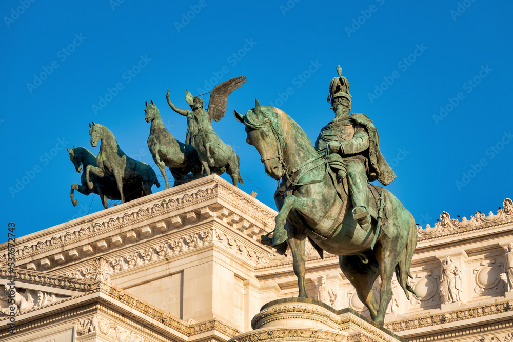 Obraz premium Vittorio Emanuele II