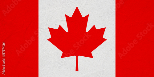 Canada background pattern template - Abstract stone concret wall texture in the colors of canadian flag