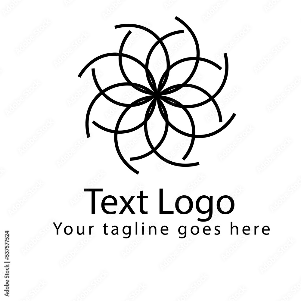 logo simple - logo polygon - line logo - logo vector