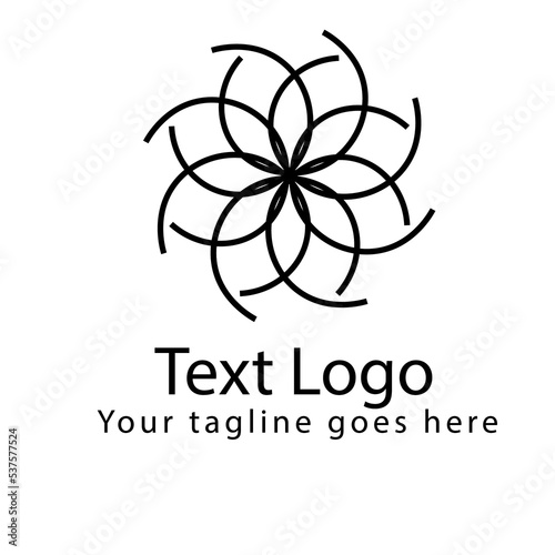 logo simple - logo polygon - line logo - logo vector