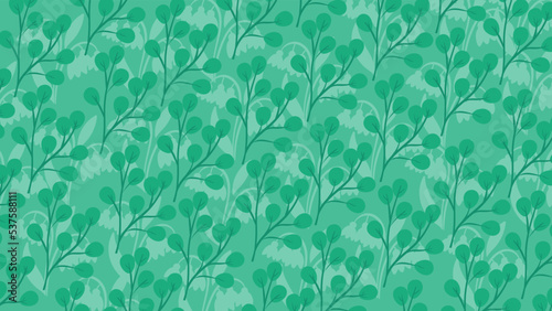 Art Illustration Background Pattern Seamless symbol icon botanical logo plants flower and leaf