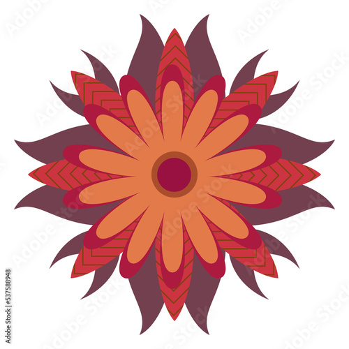 Chamomile floral design with summer leaves, for beauty design elements, invitations.