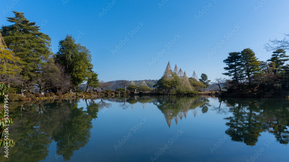 日本庭園とリフレクション
Japanese garden and reflection