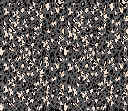 Abstract Animal leopard Print Seamless repeat print textile pattern background