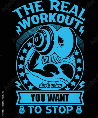 The real workout starts when you want to stop free