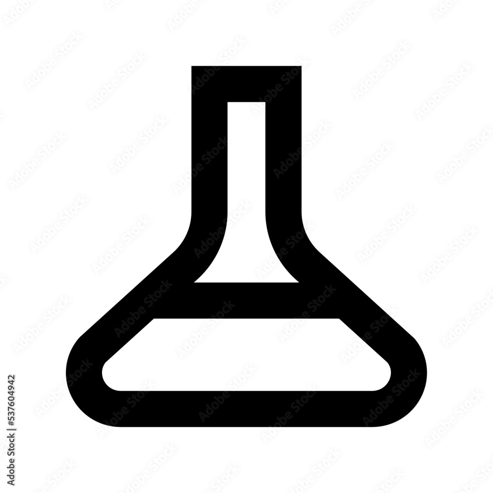 Flask Flat Vector Icon Flask Flat Vector Icon