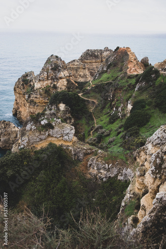 Beautiful beaches by the ocean in Portugal