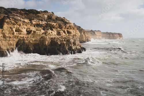 Beautiful beaches by the ocean in Portugal