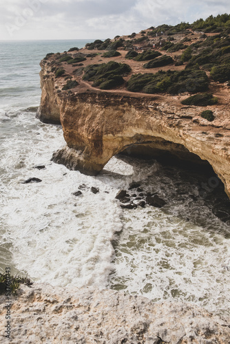 Beautiful beaches by the ocean in Portugal