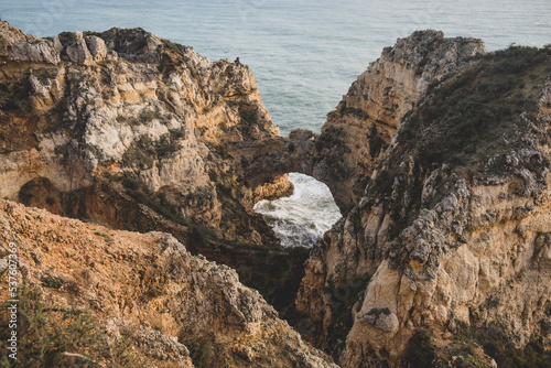 Beautiful beaches by the ocean in Portugal