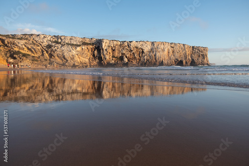 Beautiful beaches by the ocean in Portugal