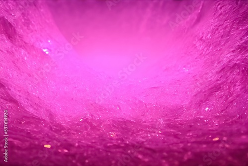 pink abstract fashion background with water drops or clear diamonds. cosmetics product presentation. 3d rendering illustration.