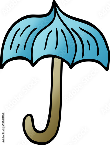 cartoon doodle umbrella tattoo symbol