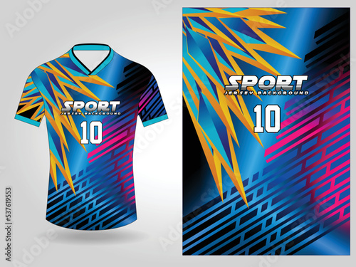 Sport Jersey Pattern Design photo