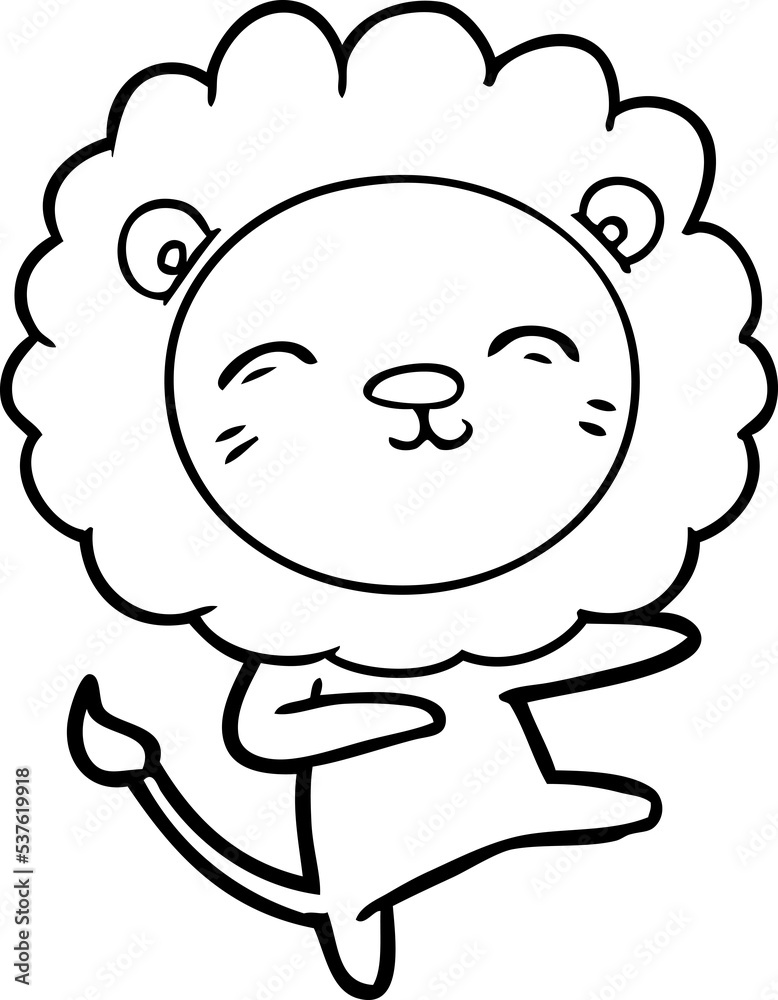 cartoon lion cartoon lion