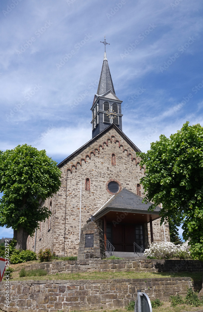 Kirche in Rossbach im Wiedtal