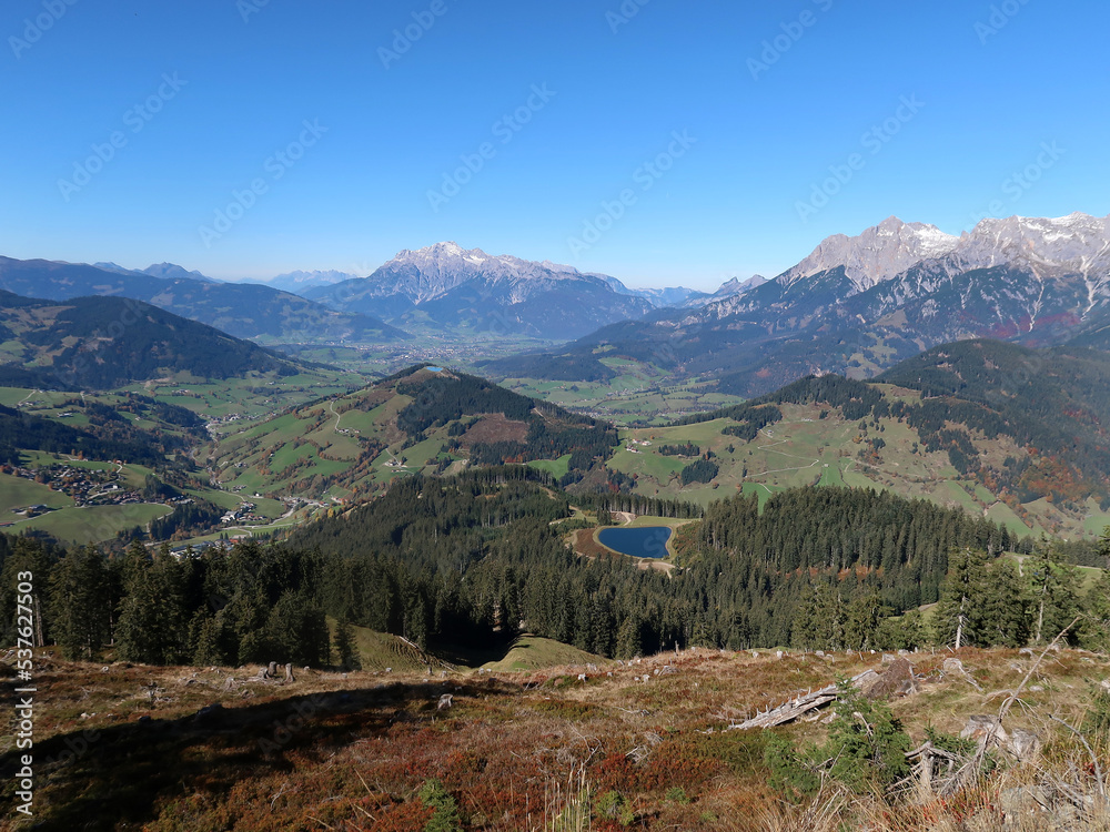 Saalfeldner Becken und Salzburger Kalkalpen