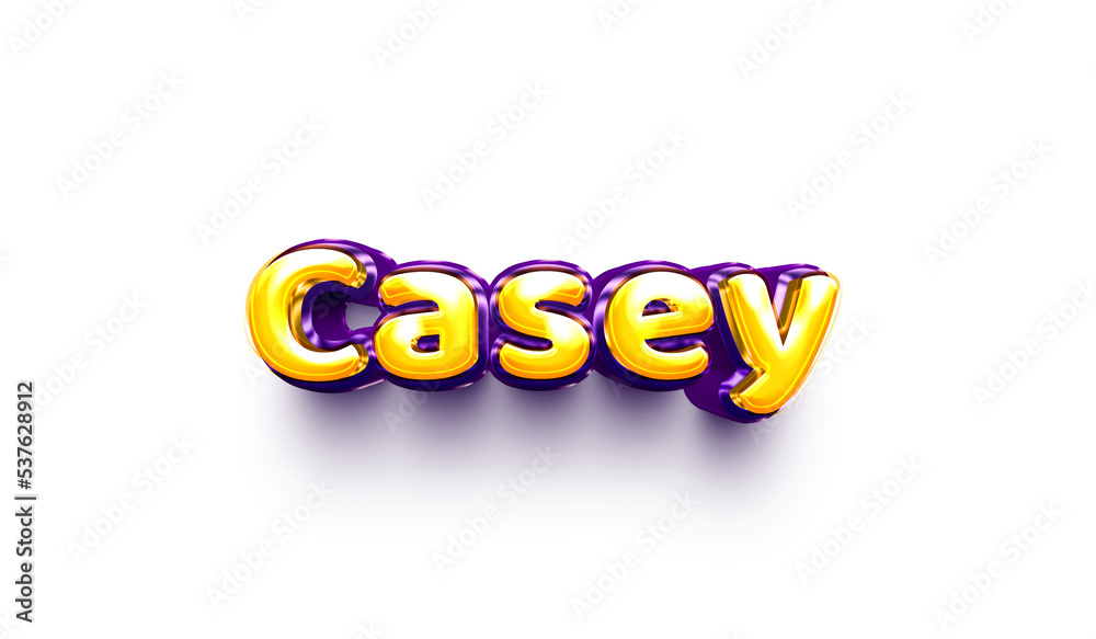 names of boys English helium balloon shiny celebration sticker 3d inflated Casey names of boys English helium balloon shiny celebration sticker 3d inflated Casey