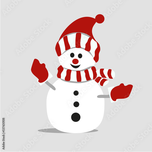 snowman with hat