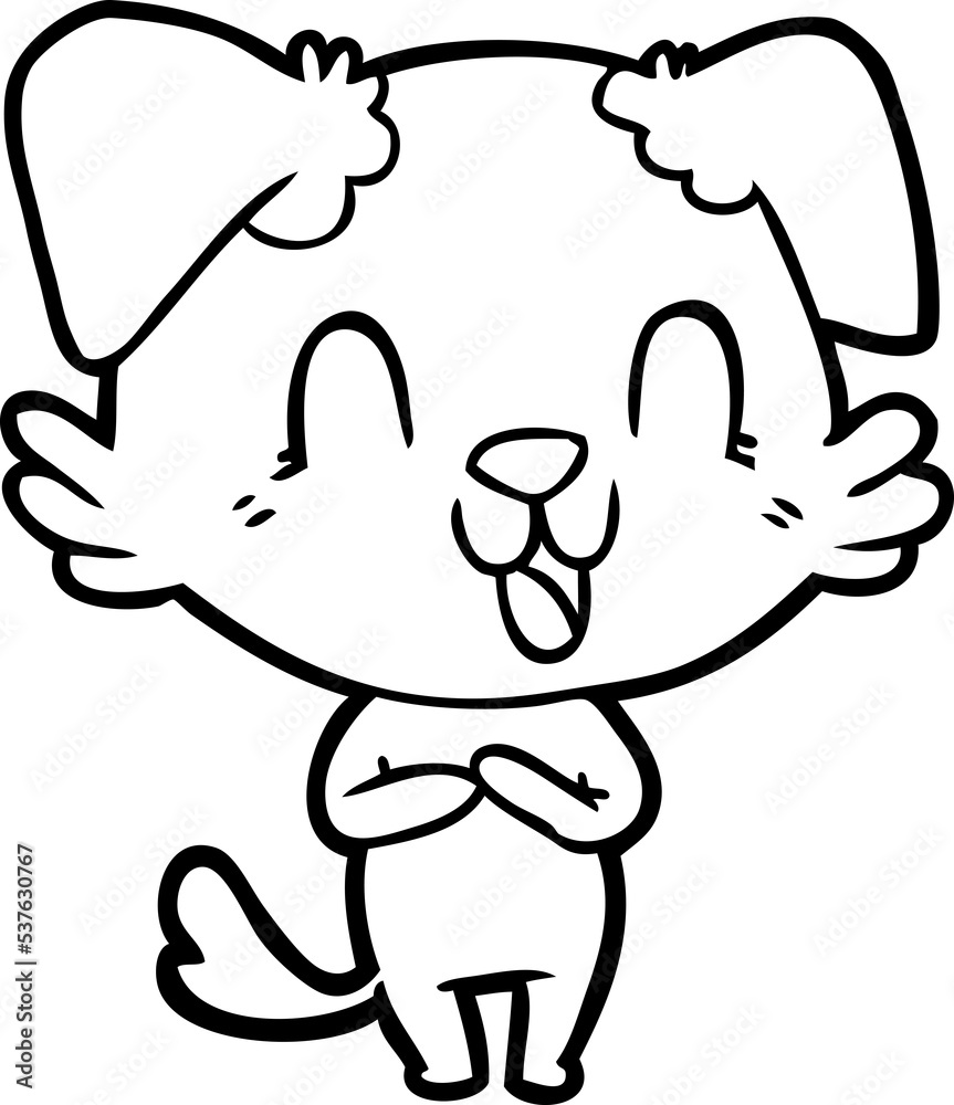 laughing cartoon dog laughing cartoon dog