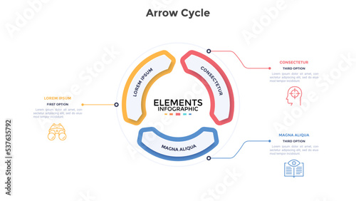 Modern Geometric Infographic Template