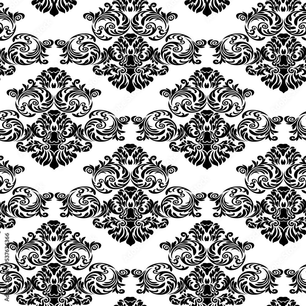 Oriental vector damask patterns for greeting cards and wedding invitations. Oriental vector damask patterns for greeting cards and wedding invitations.