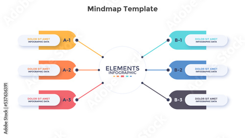 Modern Geometric Infographic Template