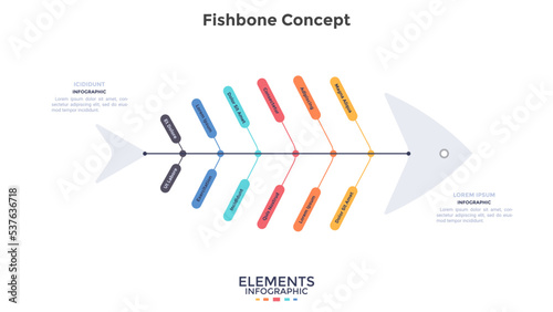 Modern Geometric Infographic Template