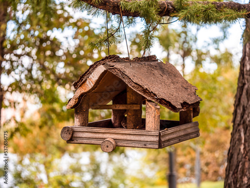 A house for birds, a bird feeder. © Наталья Майшева