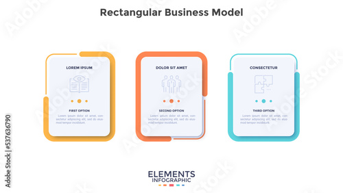 Modern Geometric Infographic Template