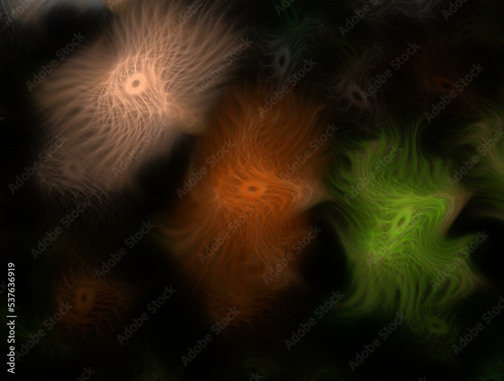 Naklejka premium Imaginatory fractal abstract background Image