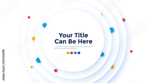 Modern Geometric Infographic Template