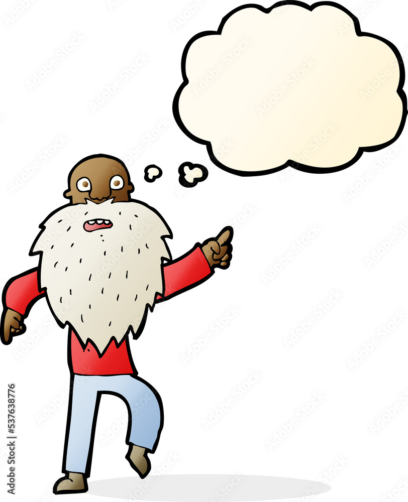 cartoon stressed old man with thought bubble cartoon stressed old man with thought bubble