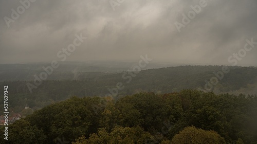 fog in the mountains bamberg