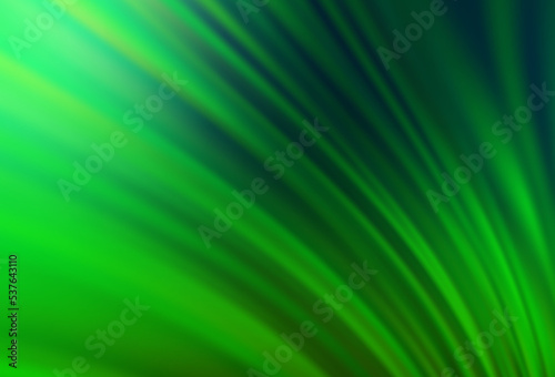 Dark Green vector abstract bright texture.