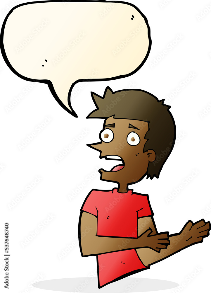 cartoon stressed man with speech bubble cartoon stressed man with speech bubble