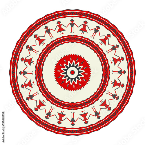 Romanian round design element 30