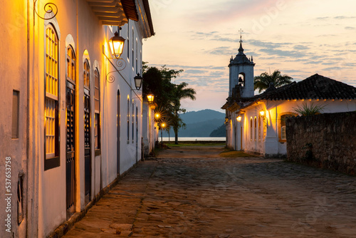 Sunset in Paraty, Rio de Janeiro