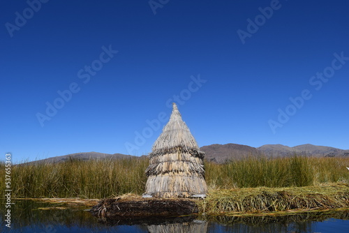Lake Titicaca hut